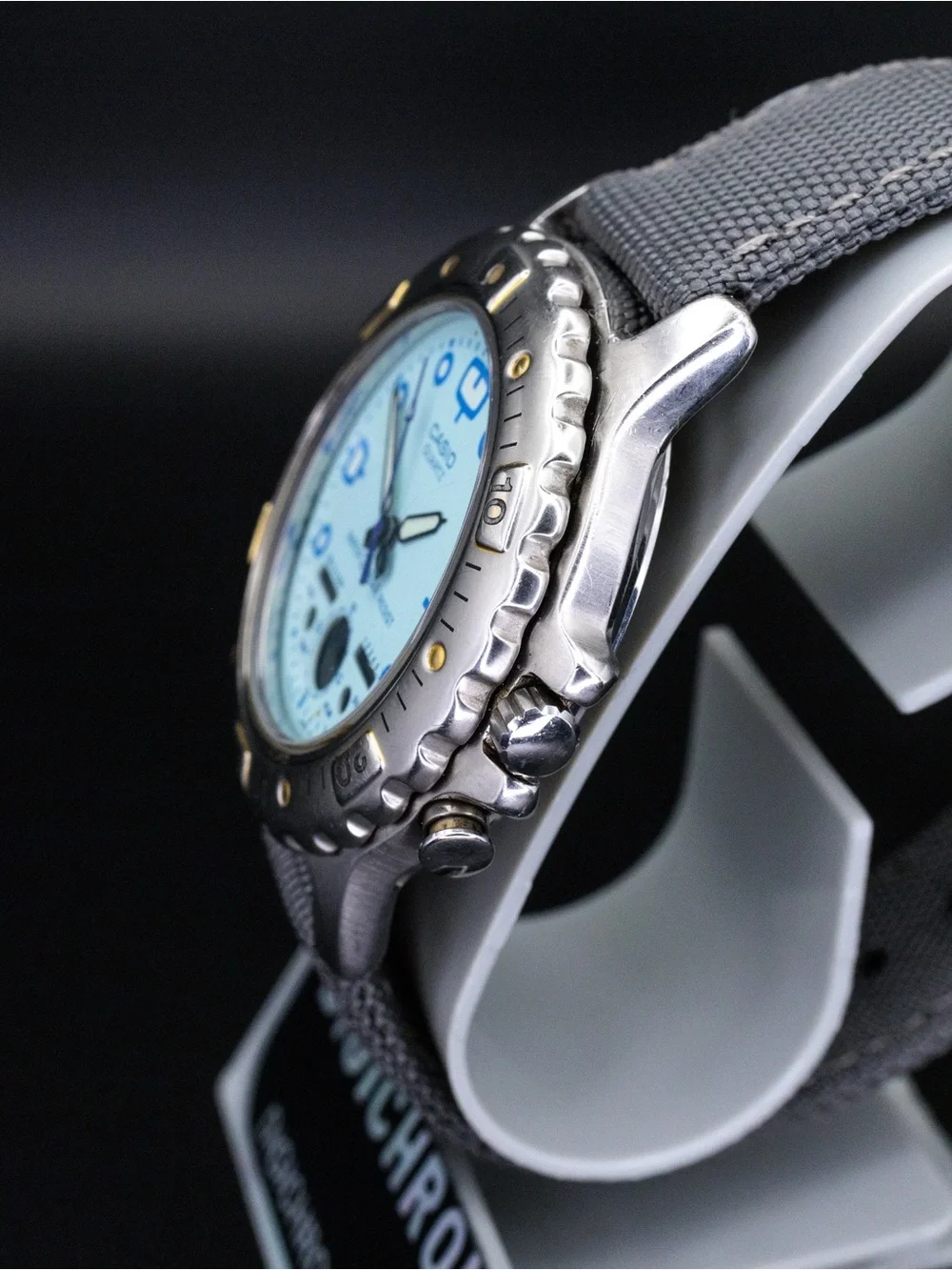 Casio Marlin AD-734 Vintage Analog/Digital 40mm JDM Import Watch READ